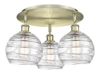 Ballston Semi-Flush Mount Satin Nickel