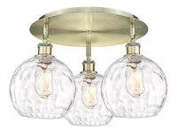 Ballston Semi-Flush Mount Satin Nickel