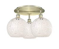 Ballston Semi-Flush Mount Satin Nickel