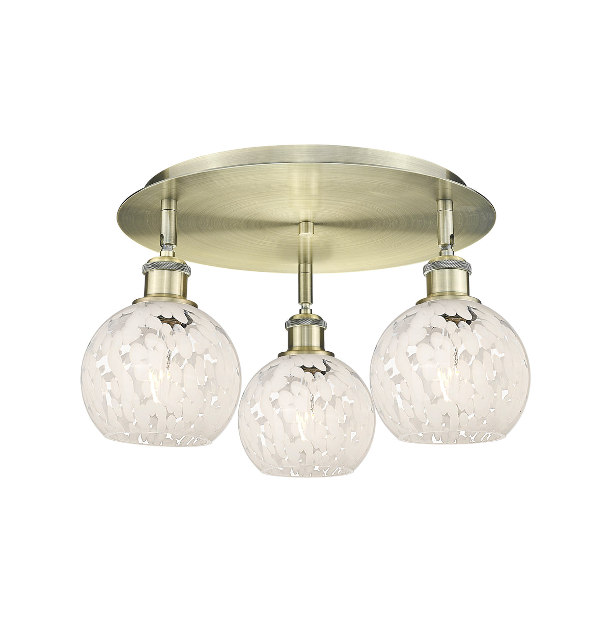 18-Inch 3-Light Semi-Flush Mount