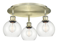 Ballston Semi-Flush Mount Satin Nickel