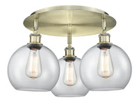 Ballston Semi-Flush Mount Satin Nickel