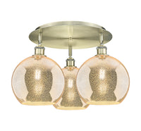 Ballston Semi-Flush Mount Satin Nickel