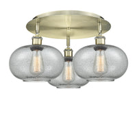 Ballston Semi-Flush Mount Satin Nickel