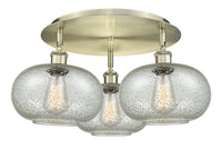 Ballston Semi-Flush Mount Satin Nickel
