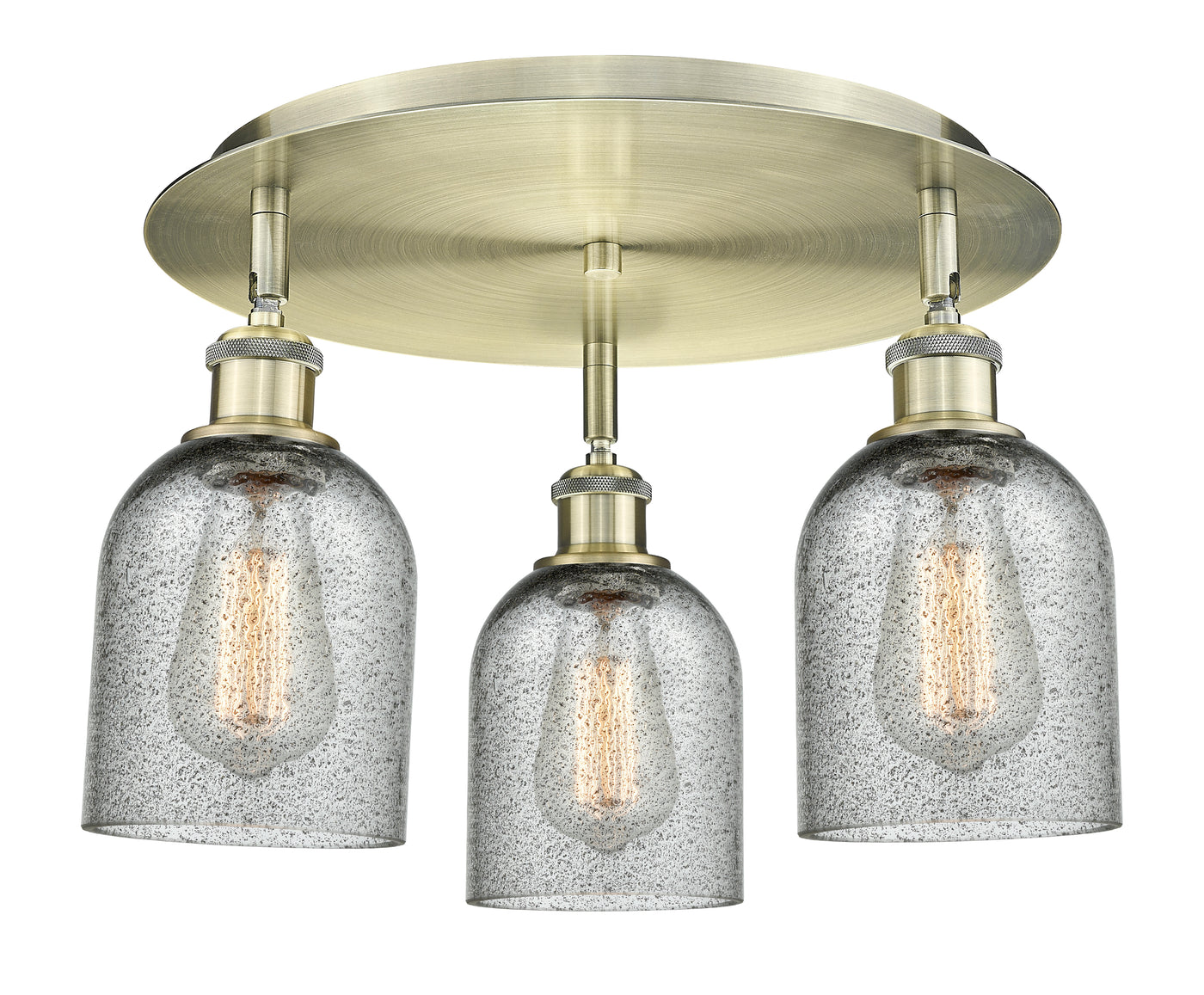 Ballston Semi-Flush Mount Satin Nickel