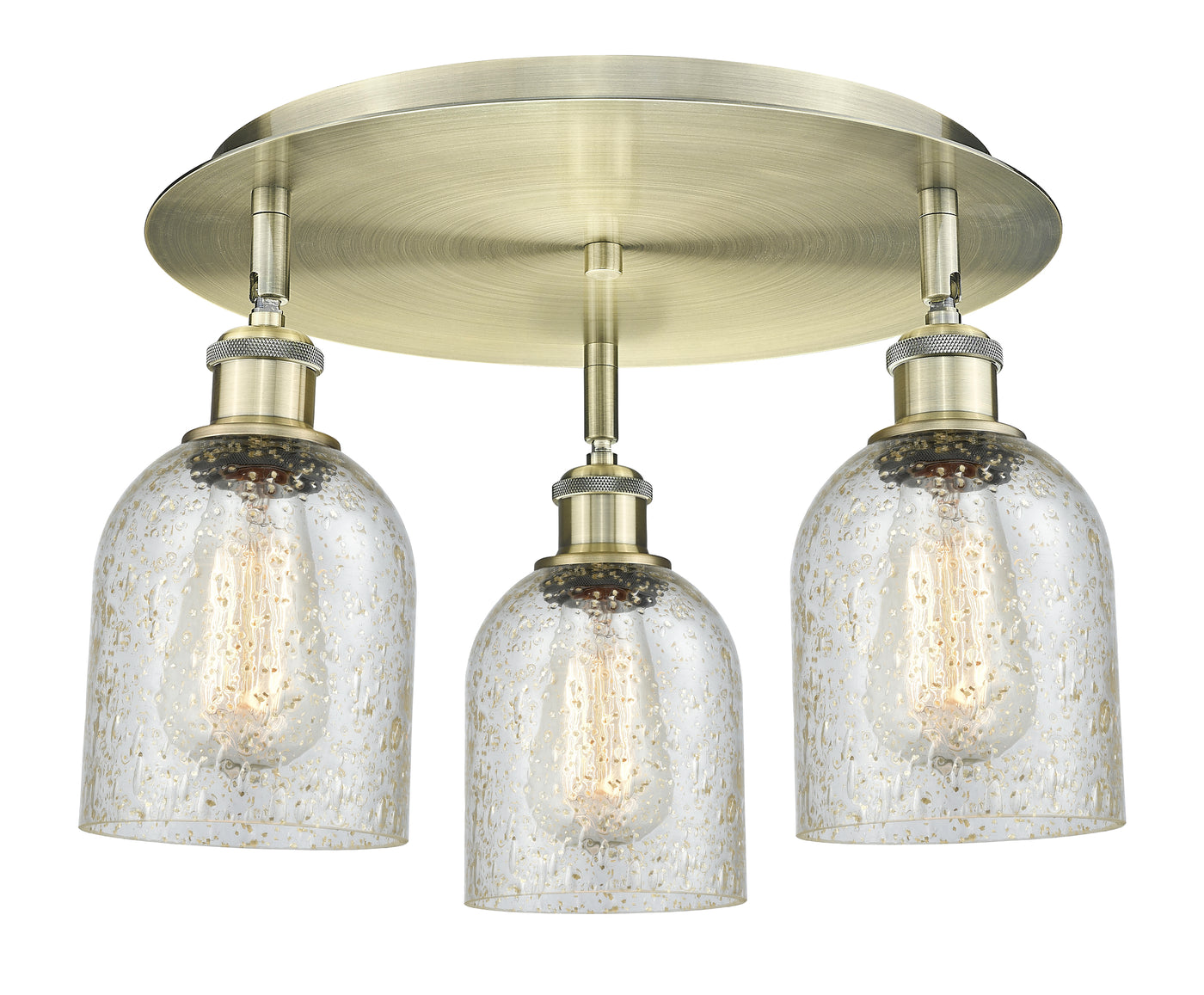 Ballston Semi-Flush Mount Satin Nickel