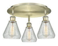 Ballston Semi-Flush Mount Satin Nickel