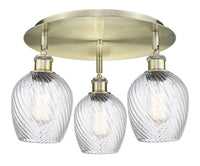 Ballston Semi-Flush Mount Satin Nickel