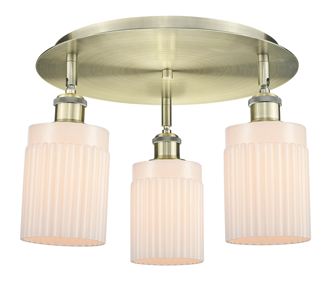 Ballston Semi-Flush Mount Satin Nickel