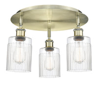 Ballston Semi-Flush Mount Satin Nickel