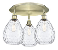 Ballston Semi-Flush Mount Satin Nickel