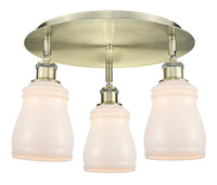 Ballston Semi-Flush Mount Satin Nickel