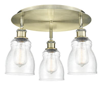 Ballston Semi-Flush Mount Satin Nickel