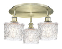 Ballston Semi-Flush Mount Satin Nickel