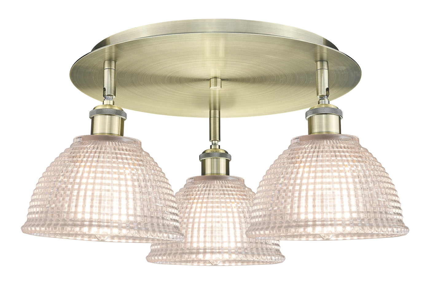 Ballston Semi-Flush Mount Satin Nickel