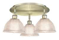 Ballston Semi-Flush Mount Satin Nickel