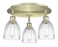 Ballston Semi-Flush Mount Satin Nickel