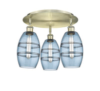 Ballston Semi-Flush Mount Satin Nickel