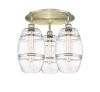Ballston Semi-Flush Mount Satin Nickel