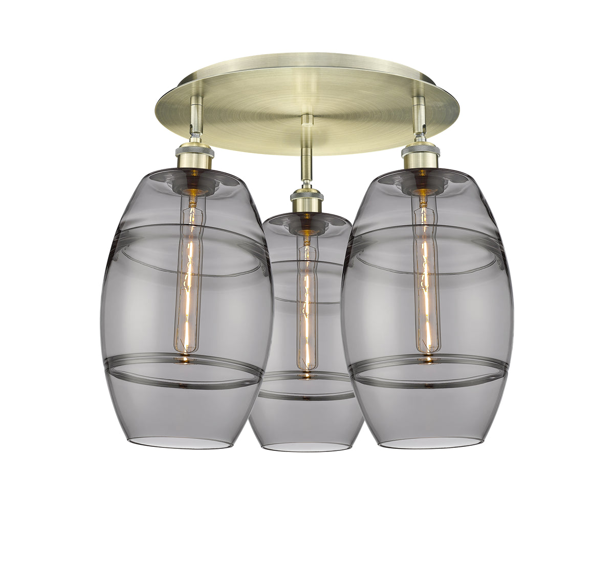 Vaz 20-Inch 3-Light Semi-Flush Mount