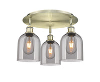 Ballston Semi-Flush Mount Satin Nickel