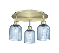 Ballston Semi-Flush Mount Satin Nickel