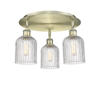 Ballston Semi-Flush Mount Satin Nickel
