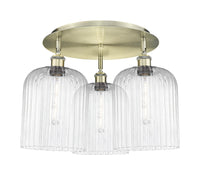 Ballston Semi-Flush Mount Satin Nickel