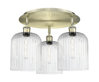 Ballston Semi-Flush Mount Satin Nickel