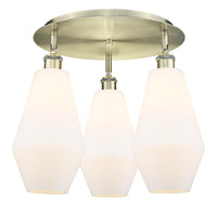 Ballston Semi-Flush Mount Satin Nickel