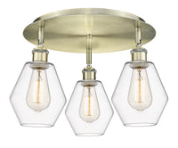 Ballston Semi-Flush Mount Satin Nickel