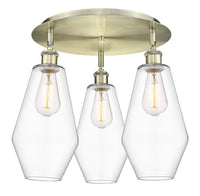 Ballston Semi-Flush Mount Satin Nickel