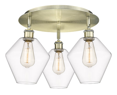 Ballston Semi-Flush Mount Satin Nickel Finish
