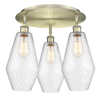 Ballston Semi-Flush Mount Satin Nickel