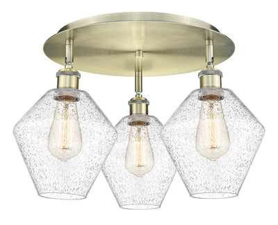 Ballston Semi-Flush Mount Satin Nickel Finish