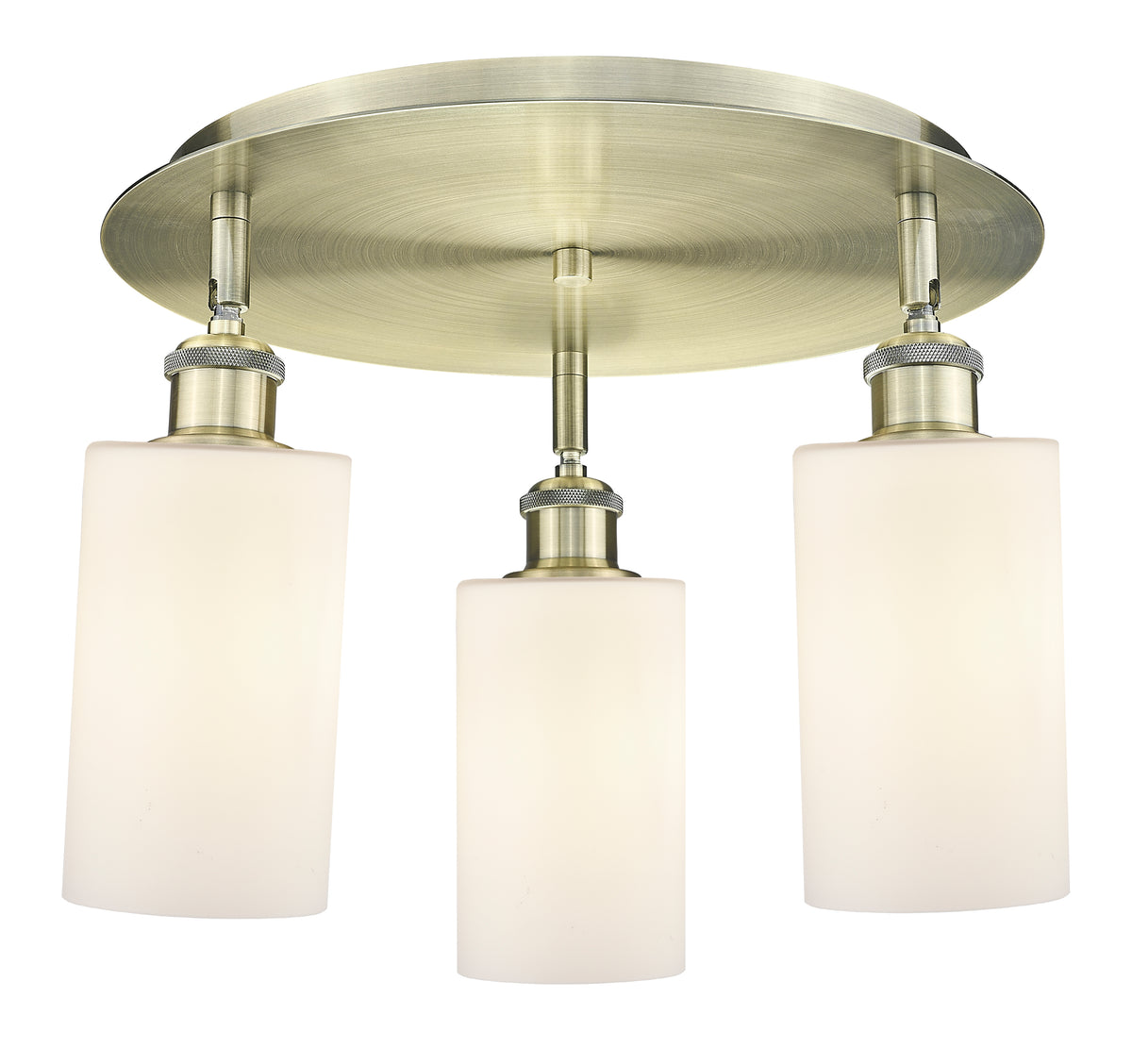 Clymer 16-Inch 3-Light Semi-Flush Mount