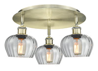 Ballston Semi-Flush Mount Satin Nickel