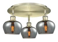 Ballston Semi-Flush Mount Satin Nickel