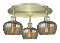 Ballston Semi-Flush Mount Satin Nickel