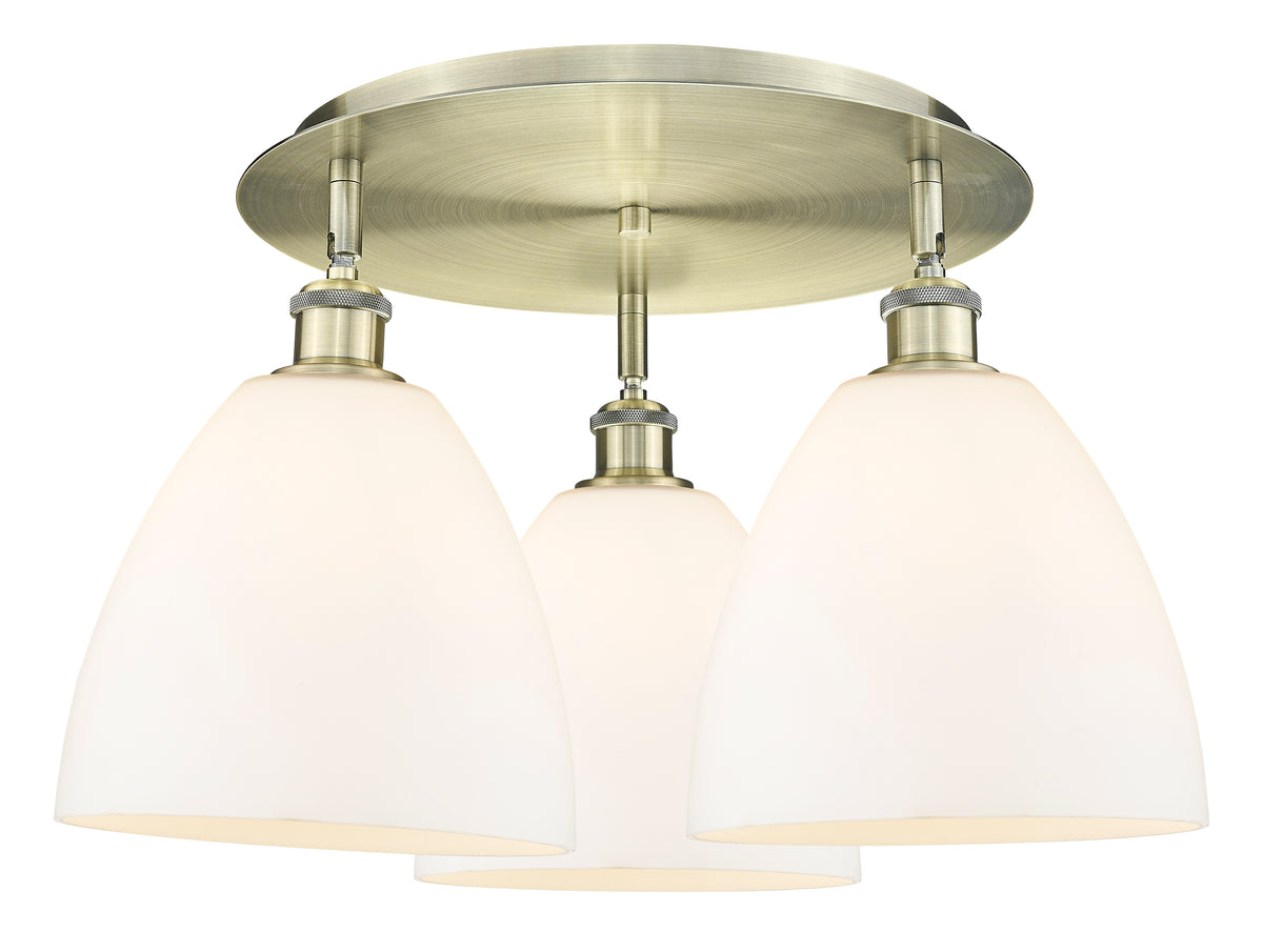 Bristol 21-Inch 3-Light Semi-Flush Mount