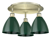 Ballston Semi-Flush Mount Satin Nickel