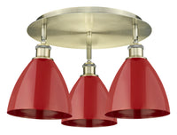 Ballston Semi-Flush Mount Satin Nickel