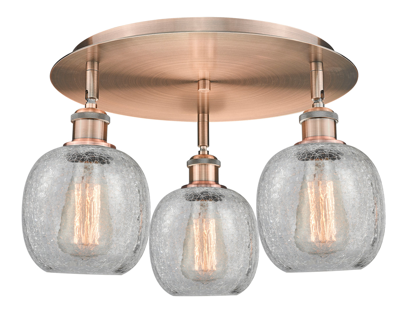 Ballston Semi-Flush Mount Satin Nickel