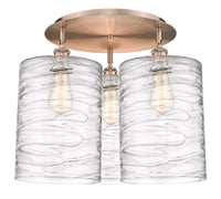 Ballston Semi-Flush Mount Satin Nickel
