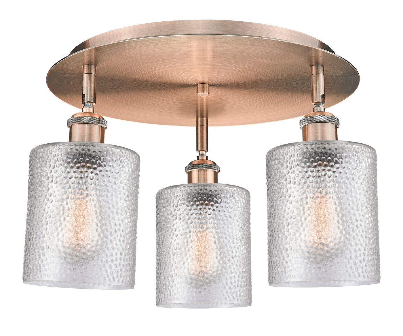 Ballston Semi-Flush Mount Satin Nickel