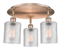 Ballston Semi-Flush Mount Satin Nickel