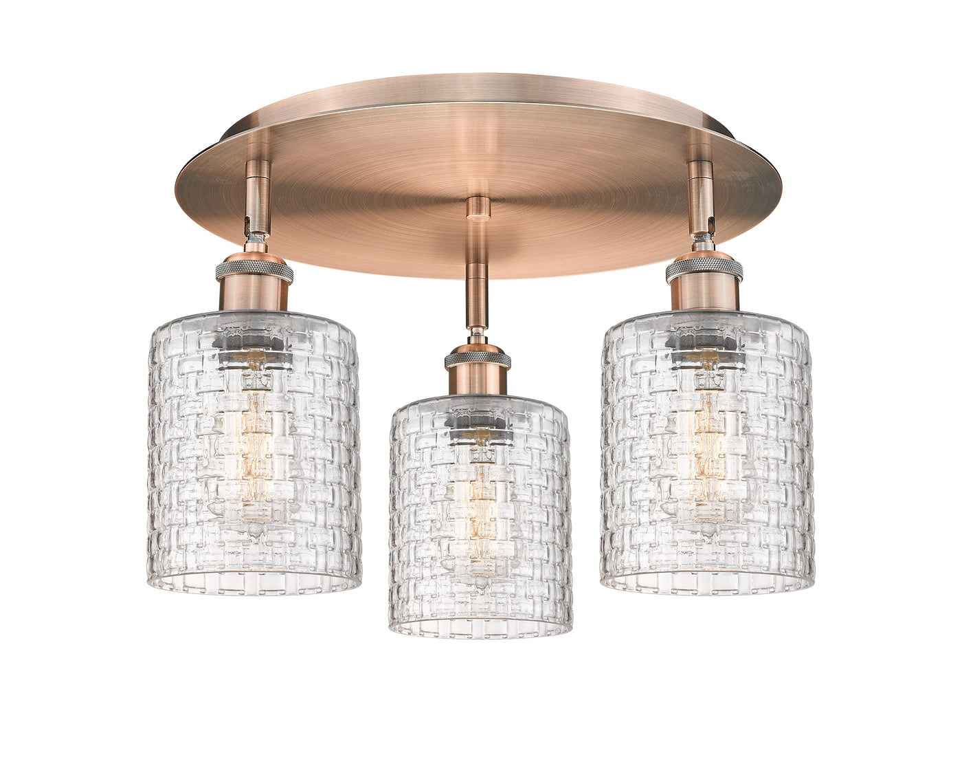 Ballston Semi-Flush Mount Satin Nickel