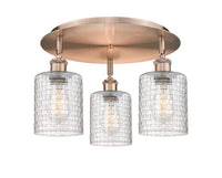 Ballston Semi-Flush Mount Satin Nickel