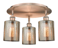 Ballston Semi-Flush Mount Satin Nickel